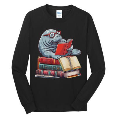 Reading Books Matching Bookworm Readers Librarian Tall Long Sleeve T-Shirt