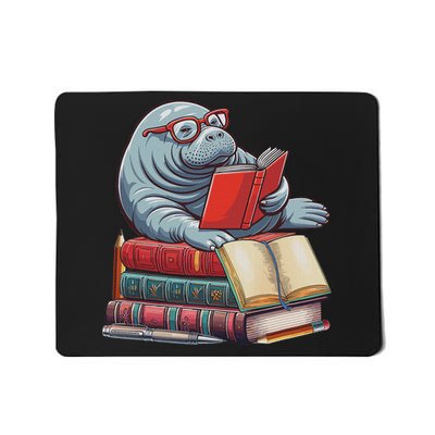 Reading Books Matching Bookworm Readers Librarian Mousepad