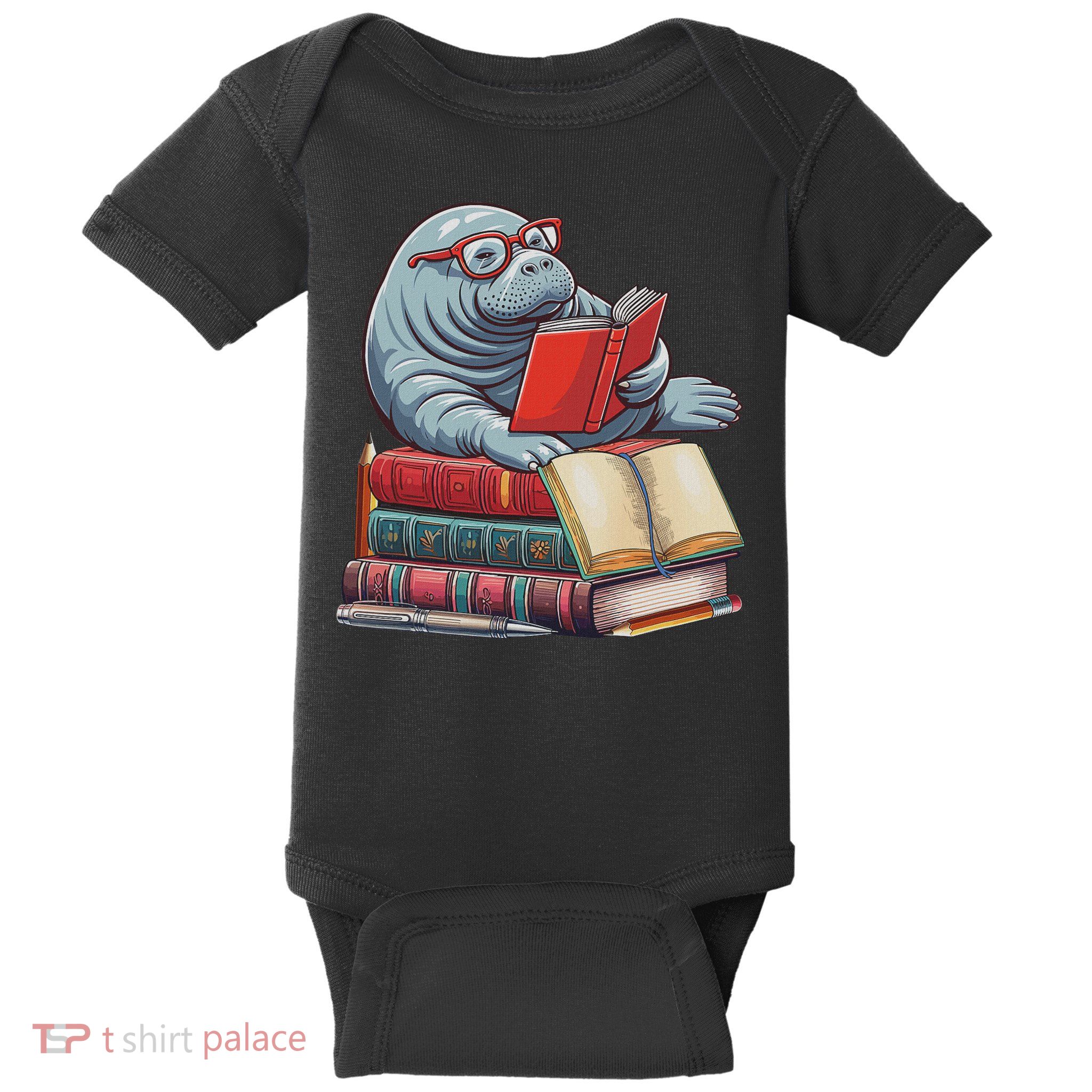 Reading Books Matching Bookworm Readers Librarian Baby Bodysuit