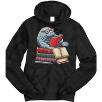 Reading Books Matching Bookworm Readers Librarian Tie Dye Hoodie