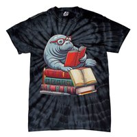 Reading Books Matching Bookworm Readers Librarian Tie-Dye T-Shirt
