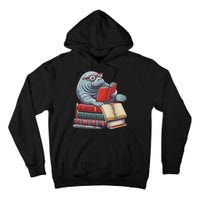 Reading Books Matching Bookworm Readers Librarian Tall Hoodie