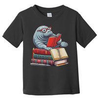 Reading Books Matching Bookworm Readers Librarian Toddler T-Shirt