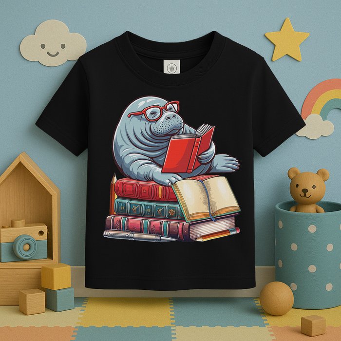Reading Books Matching Bookworm Readers Librarian Toddler T-Shirt