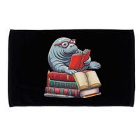 Reading Books Matching Bookworm Readers Librarian Microfiber Hand Towel