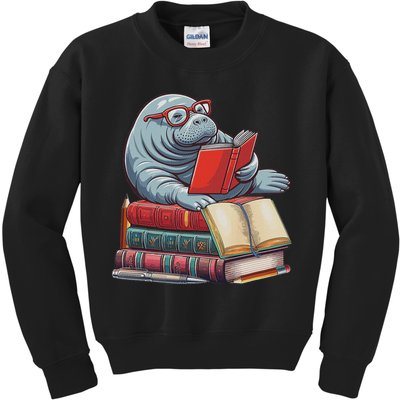 Reading Books Matching Bookworm Readers Librarian Kids Sweatshirt