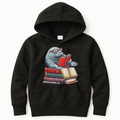 Reading Books Matching Bookworm Readers Librarian Kids Hoodie