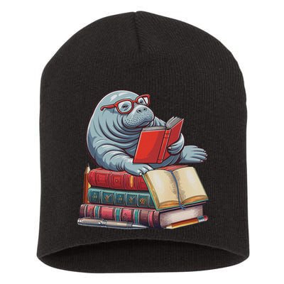Reading Books Matching Bookworm Readers Librarian Short Acrylic Beanie