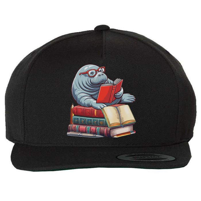 Reading Books Matching Bookworm Readers Librarian Wool Snapback Cap