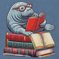 Reading Books Matching Bookworm Readers Librarian Garment-Dyed Sweatshirt