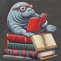 Reading Books Matching Bookworm Readers Librarian Vector Backpack