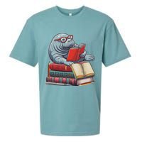 Reading Books Matching Bookworm Readers Librarian Sueded Cloud Jersey T-Shirt