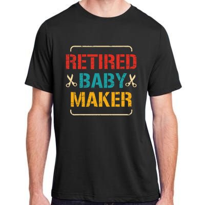 Retired Baby Maker Upcoming Vasectomy Post Vasectomy Adult ChromaSoft Performance T-Shirt