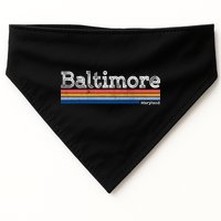 Retro Baltimore Maryland USA-Made Doggie Bandana