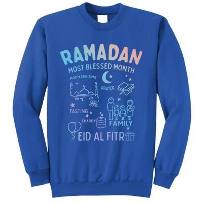 Ramadan Blessed Month Muslim Islamic Eid Al Fitr Gift Sweatshirt