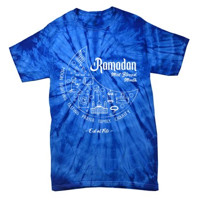 Ramadan Blessed Month Muslim Islamic Ramadhan Eid Al Fitr Funny Gift Tie-Dye T-Shirt