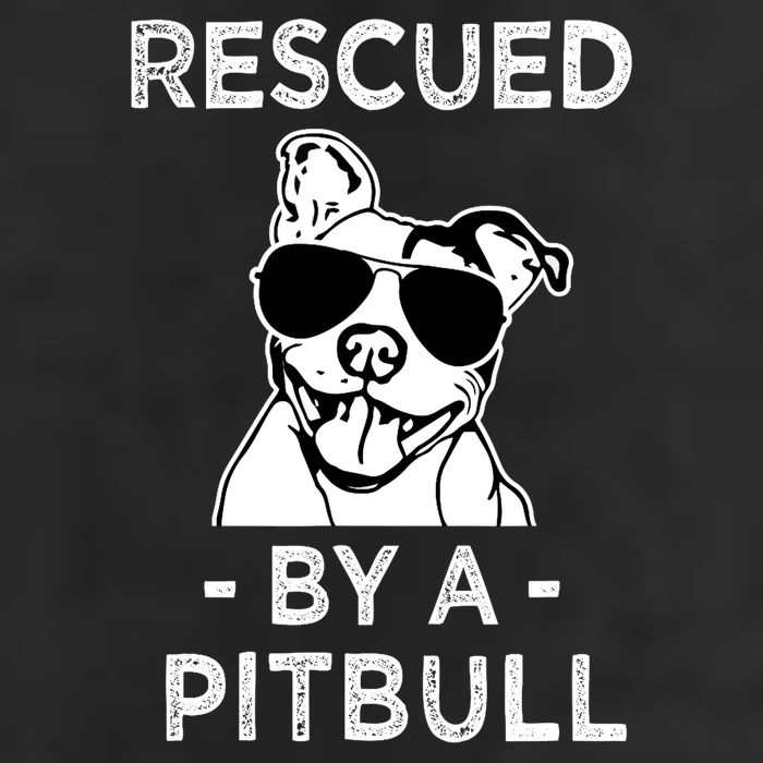 Rescued by my Pitbull Dog funny saying 15oz Campfire Ceramic Mug