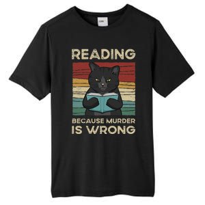 Reading Because Murder Is Wrong Tall Fusion ChromaSoft Performance T-Shirt