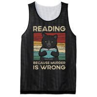 Reading Because Murder Is Wrong Mesh Reversible Basketball Jersey Tank