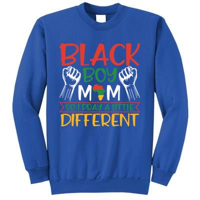 Religious Black Mom So I Pray A Little Different Gift Sweatshirt