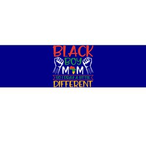 Religious Black Mom So I Pray A Little Different Gift Bumper Sticker