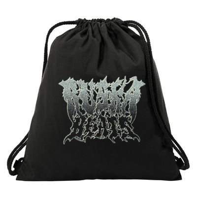 Ruska Beats Metal Premium Drawstring Bag