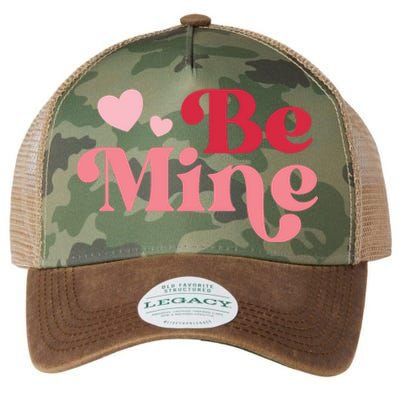 Romantic Be Mine Love Heart Legacy Tie Dye Trucker Hat