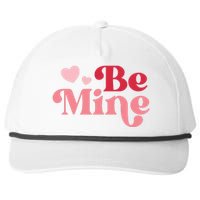 Romantic Be Mine Love Heart Snapback Five-Panel Rope Hat