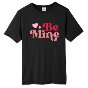 Romantic Be Mine Love Heart Tall Fusion ChromaSoft Performance T-Shirt