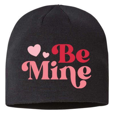 Romantic Be Mine Love Heart Sustainable Beanie