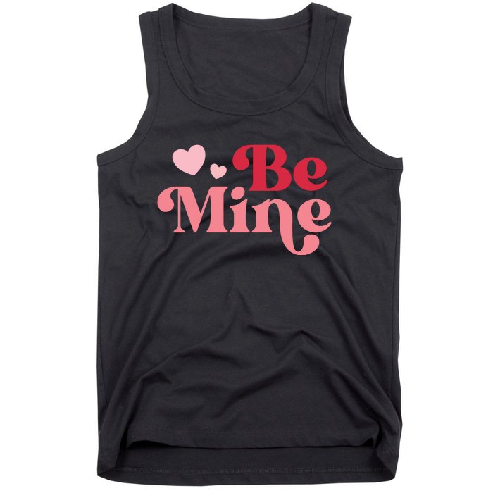 Romantic Be Mine Love Heart Tank Top