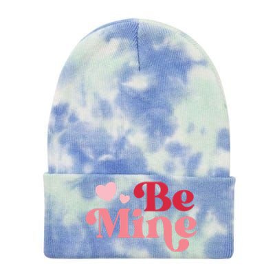 Romantic Be Mine Love Heart Tie Dye 12in Knit Beanie