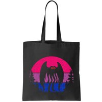 Retro Bi Mothman Bisexual Pride Point Pleasant Cryptid Bag