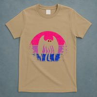 Retro Bi Mothman Bisexual Pride Point Pleasant Cryptid T-Shirt