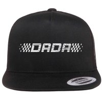 Racing Birthday Matching Family Race Car Pit Crew Dada Flat Bill Trucker Hat