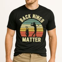 Retro Back Nines Matter Golfing Lover Golf Putt Cooling Performance Crew T-Shirt