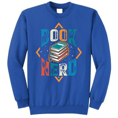 Reading Book Nerd Bookaholic Bookworm Retro Librarian Funny Gift Sweatshirt