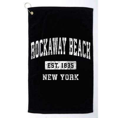 Rockaway Beach New York Ny Vintage Athletic Sports Golf Towel