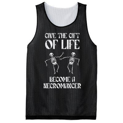 Rpg Become Necromancer Funny Gamer Mesh Reversible Basketball Jersey Tank