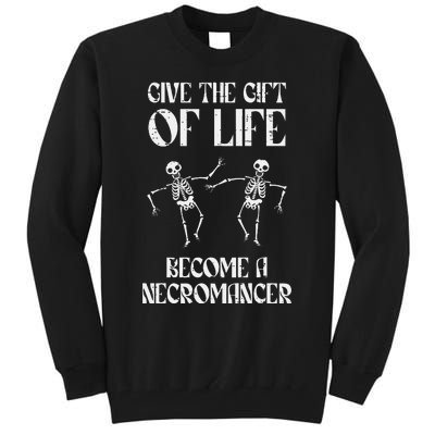 Rpg Become Necromancer Funny Gamer Tall Sweatshirt