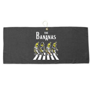 Retro Banana Novelty Women Funny Banana Large Microfiber Waffle Golf Towel