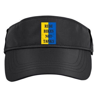 Ride Bikes Not Tanks Ukraine Adult Drive Performance Visor