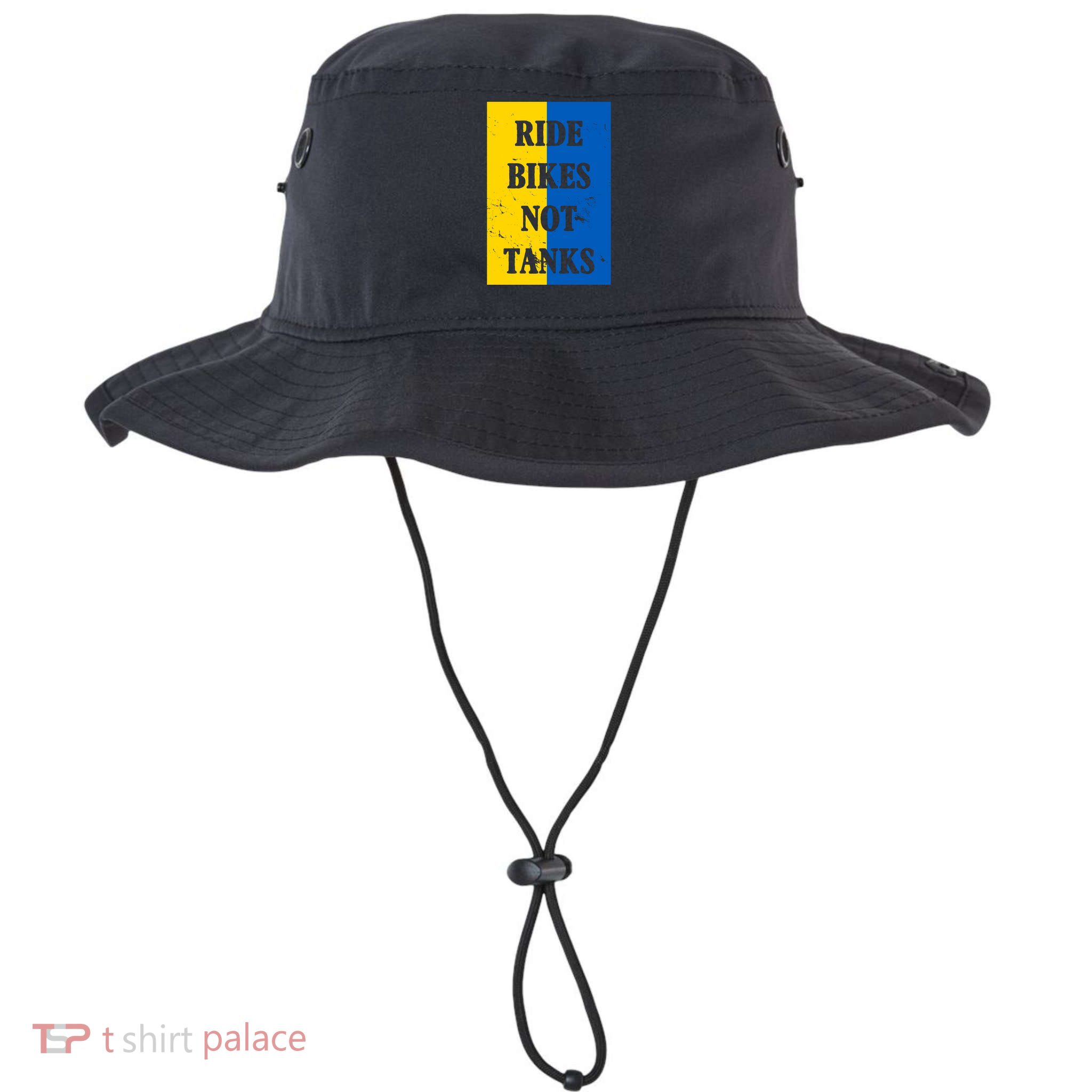 Ride Bikes Not Tanks Ukraine Bucket Hat