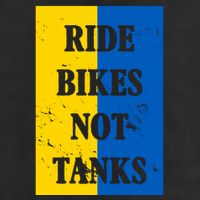 Ride Bikes Not Tanks Ukraine 15oz Campfire Ceramic Mug