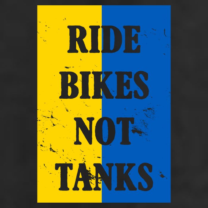 Ride Bikes Not Tanks Ukraine 15oz Campfire Ceramic Mug
