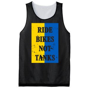 Ride Bikes Not Tanks Ukraine Mesh Reversible Basketball Jersey Tank