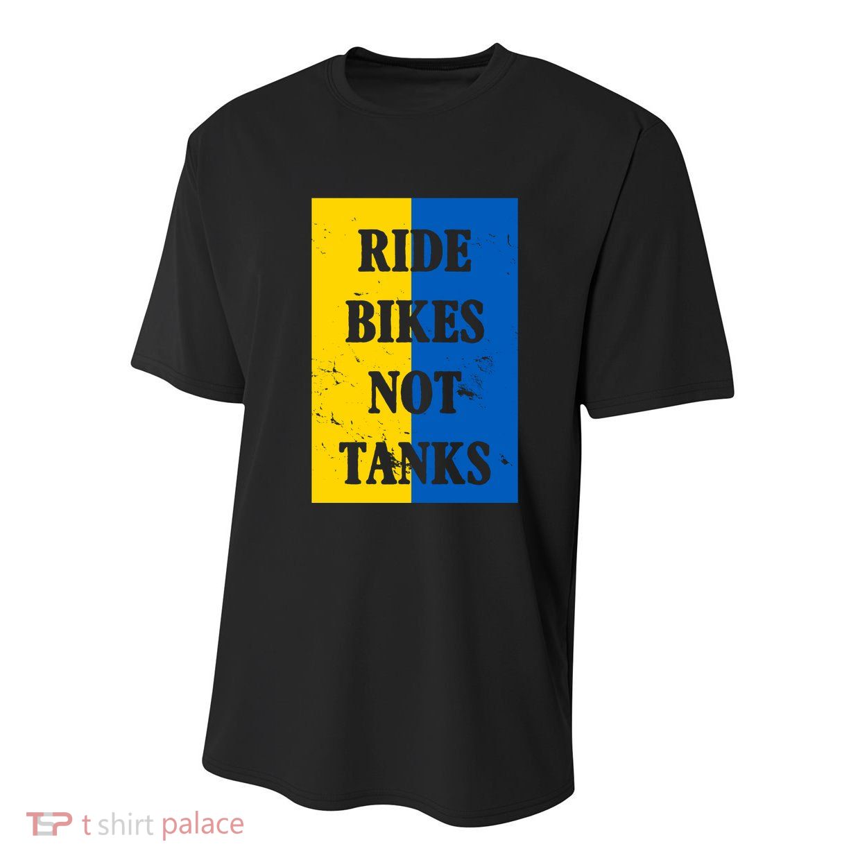 Ride Bikes Not Tanks Ukraine Youth Performance Sprint T-Shirt