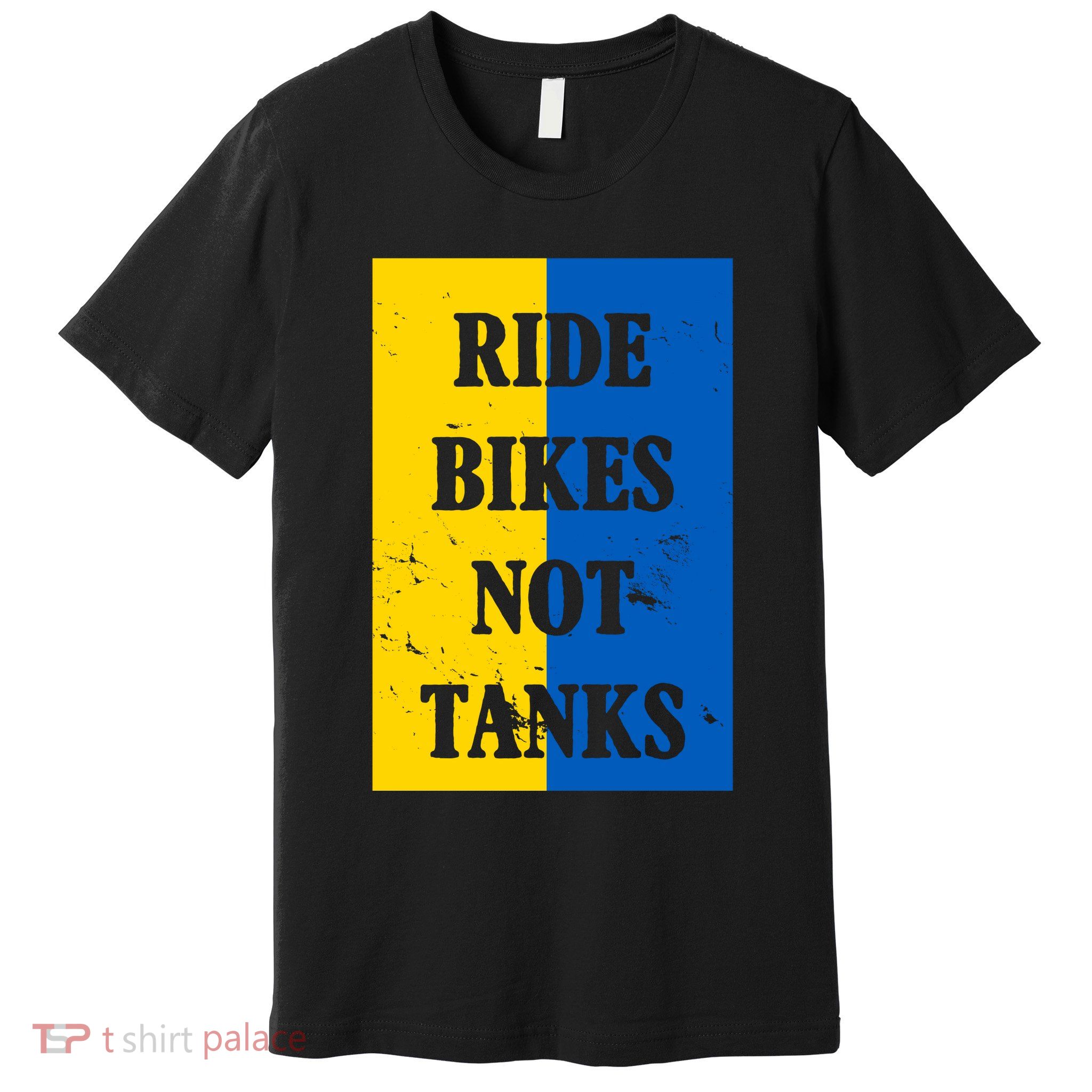 Ride Bikes Not Tanks Ukraine Premium T-Shirt