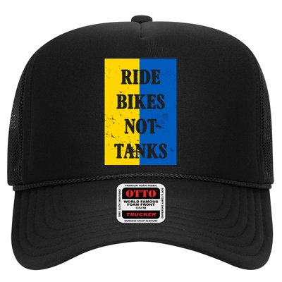 Ride Bikes Not Tanks Ukraine Trucker Hat