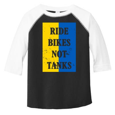 Ride Bikes Not Tanks Ukraine Toddler Fine Jersey T-Shirt